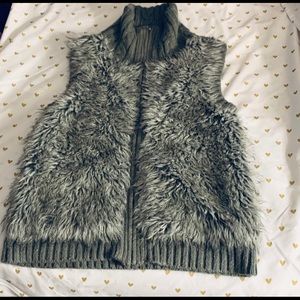 Justice furry vest